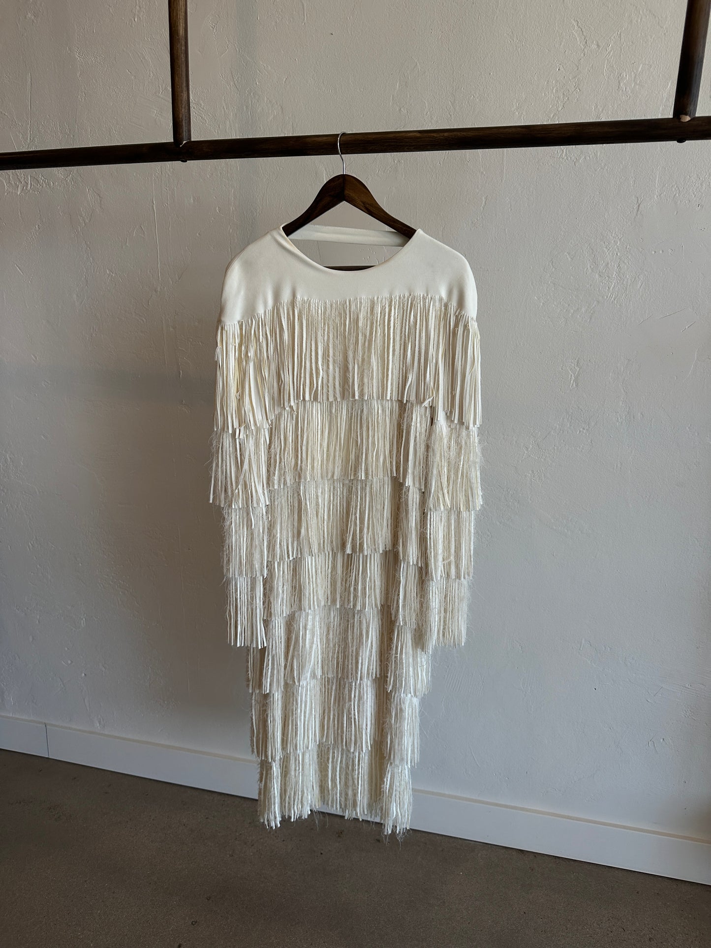 2015 Tom Ford Runway Fringe Dress