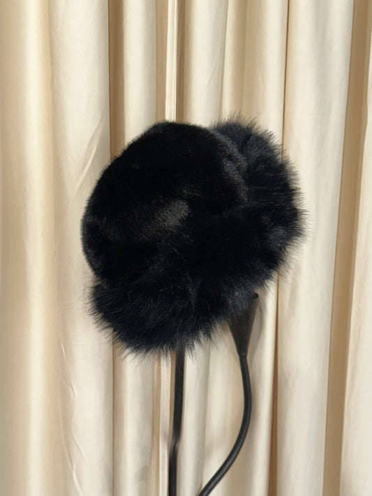 90s Faux Fur Hat