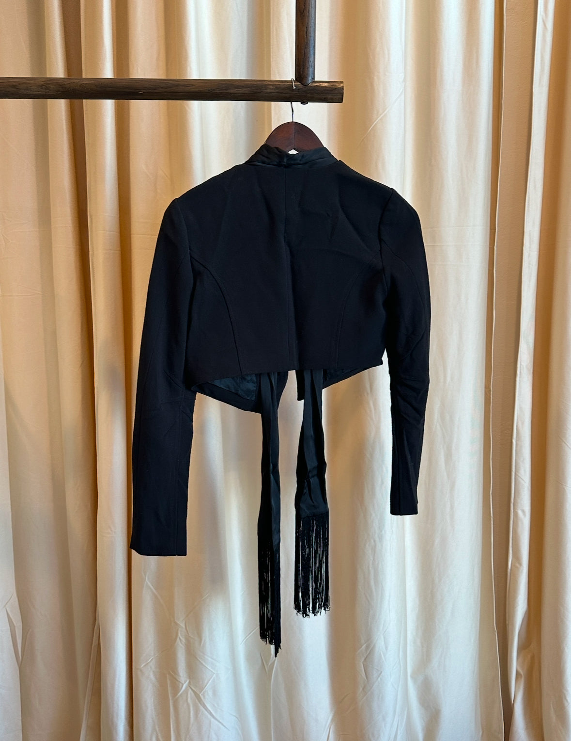 BCBG Scarfed Bolero