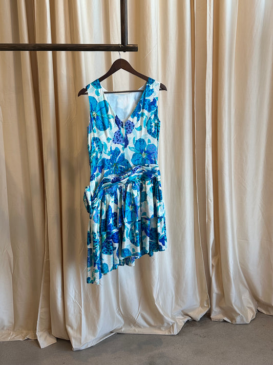 1980s St. Gillian silk dress