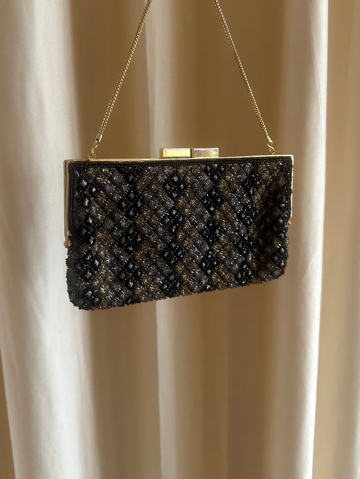 1960s Hand beaded Evening Bag