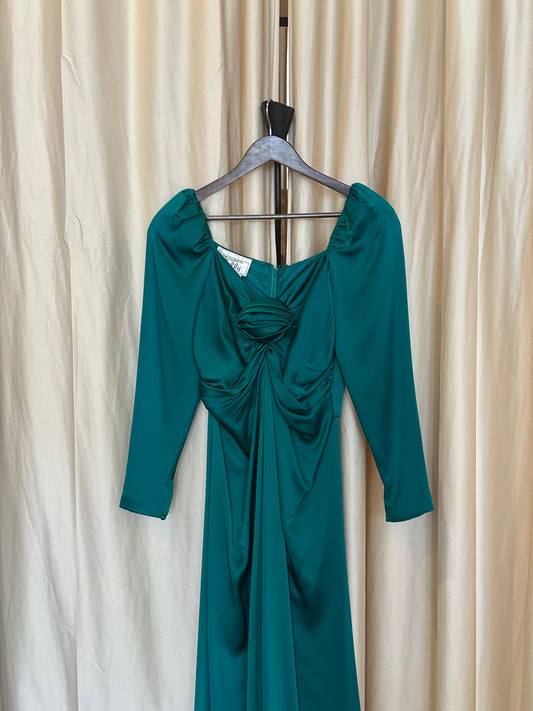 1980s Rosette Gown