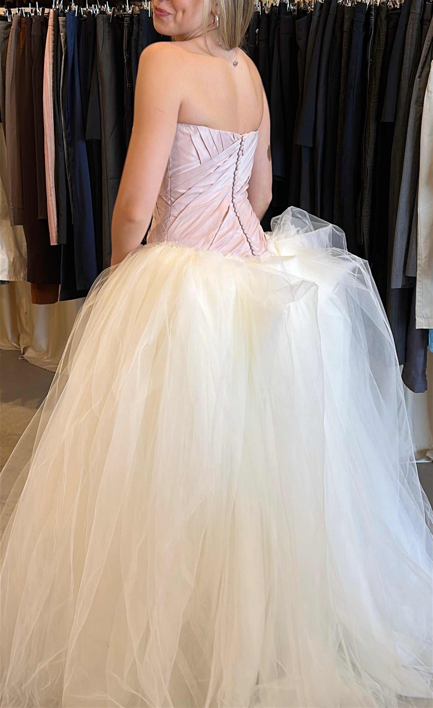 Vera Wang SIlk Taffeta Wedding Dress
