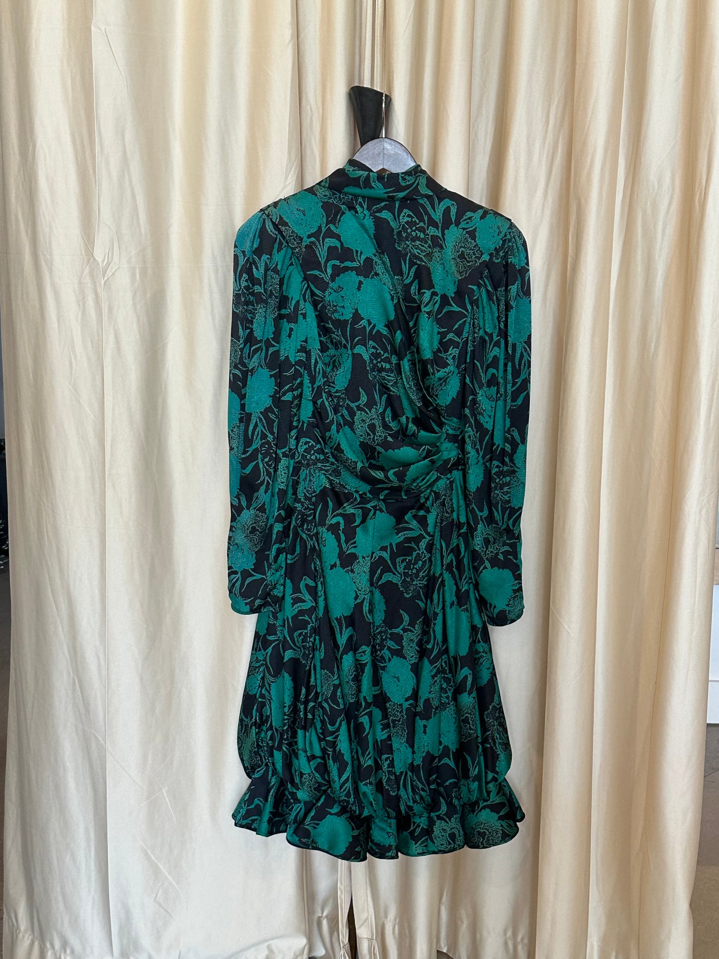 1980s Silk Ungaro Dress Made in Italy