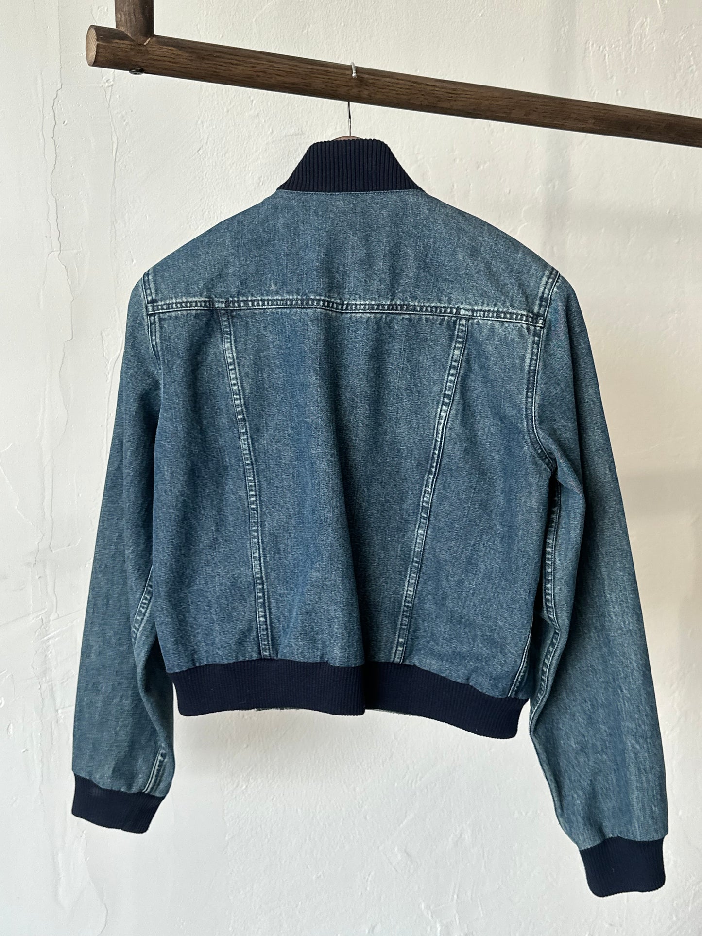 2002 Liz Claiborne Denim Bomber