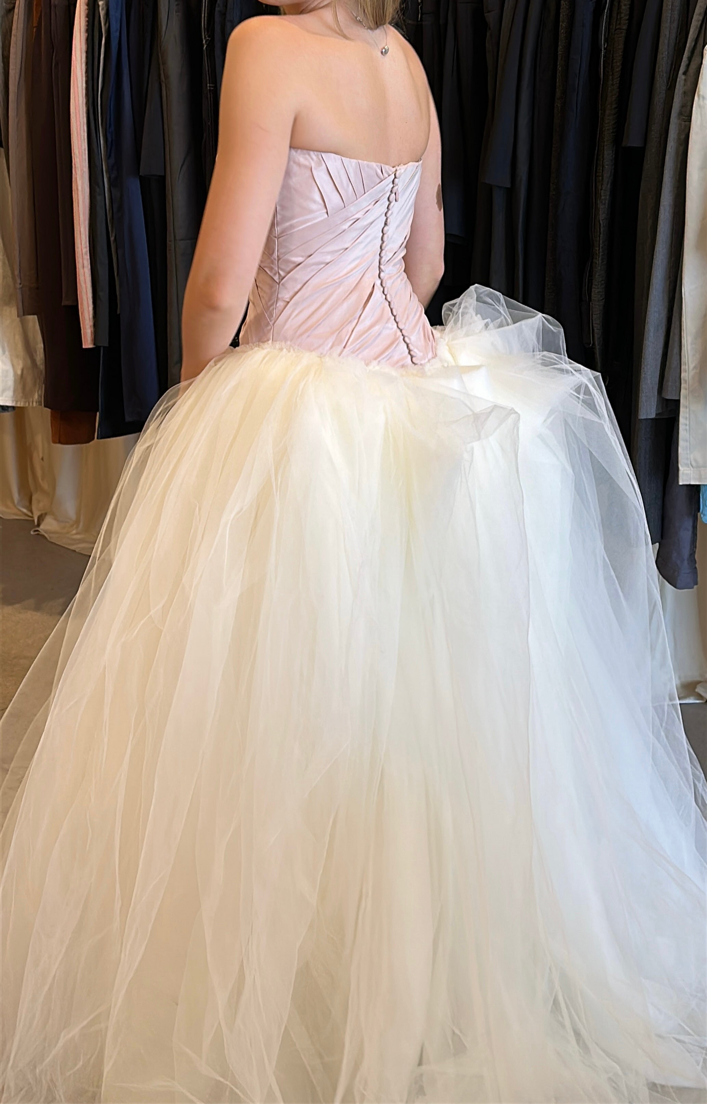 Vera Wang SIlk Taffeta Wedding Dress