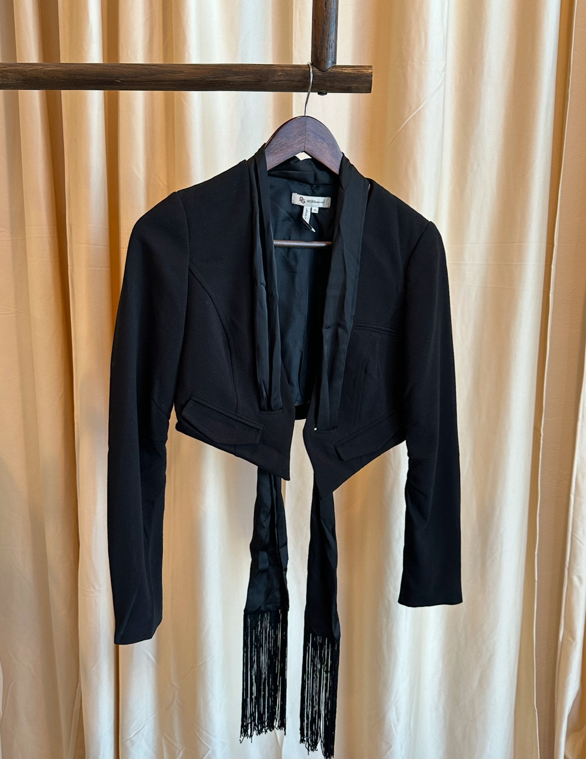 BCBG Scarfed Bolero