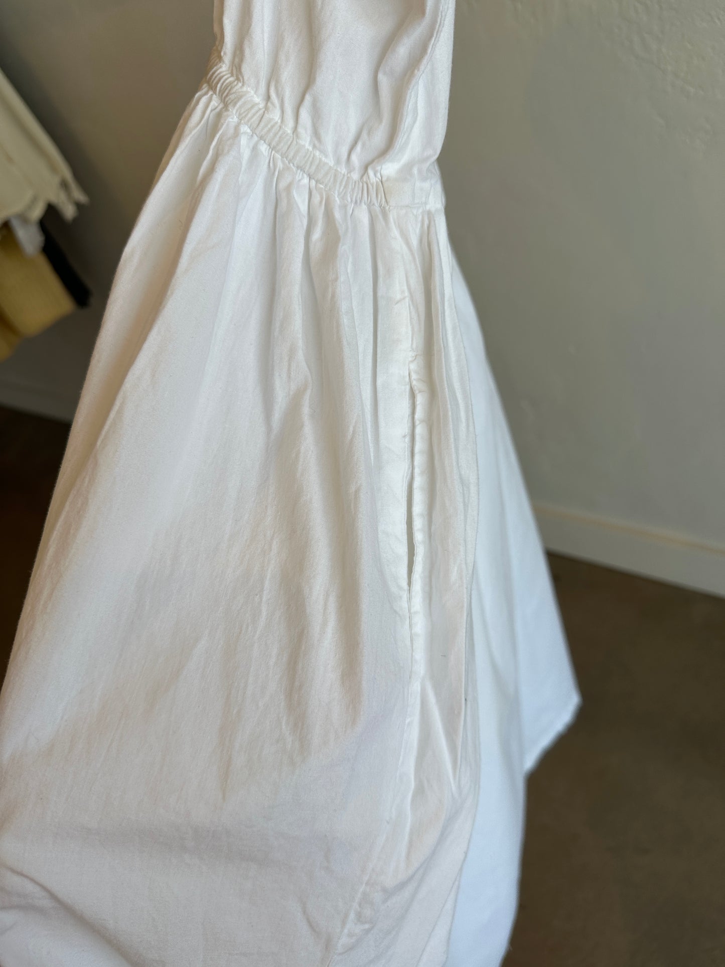 Vintage Embroidered Cotton Dress