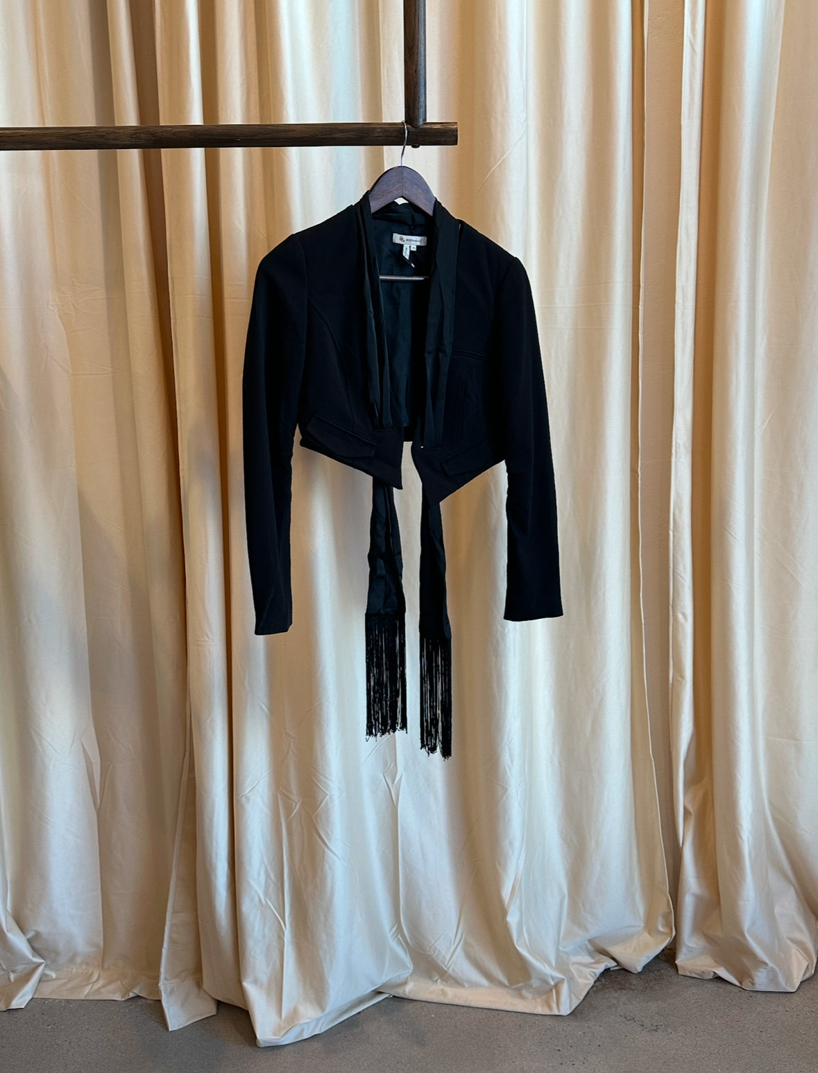 BCBG Scarfed Bolero