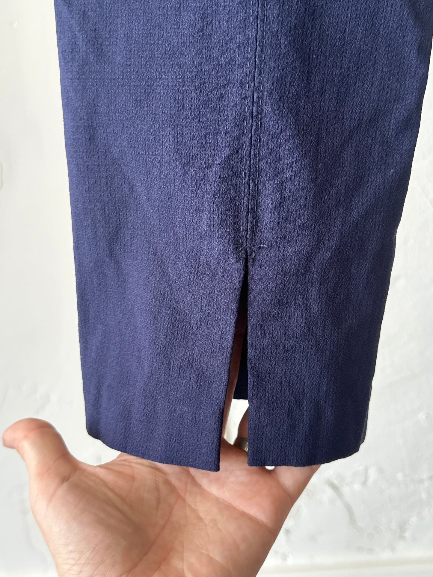 1990s Capris With Split Hem