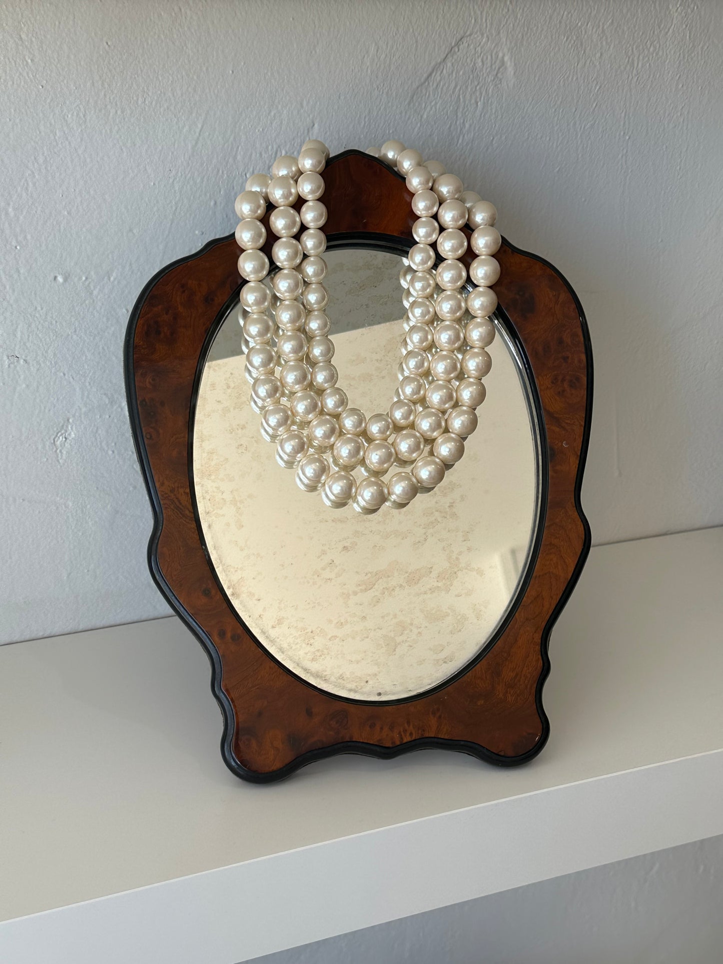 1980s Multi Strand Pearl Necklace