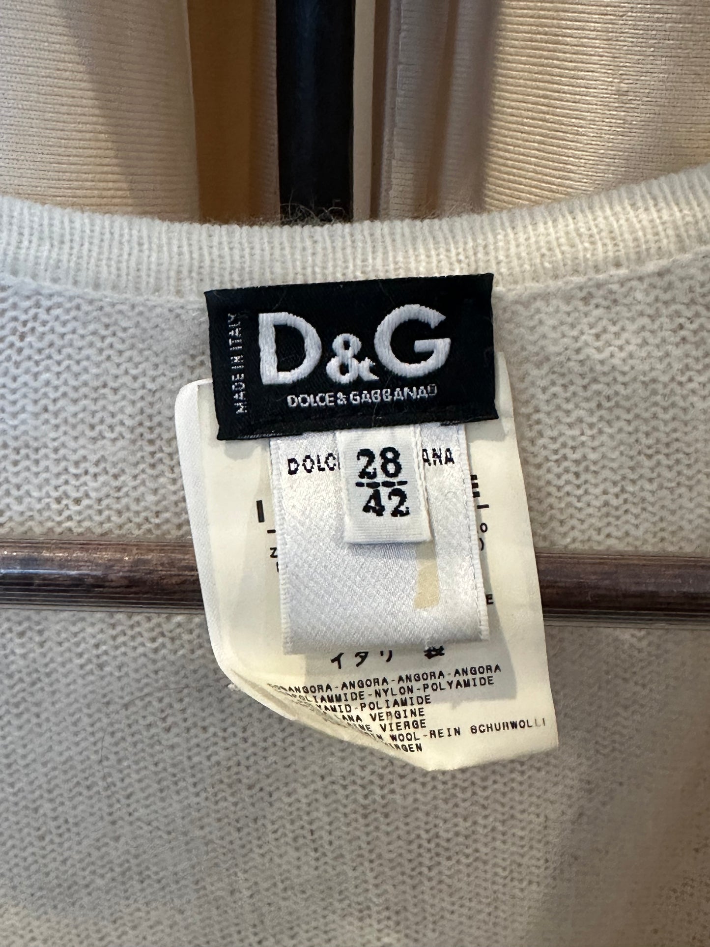 D&G ballet Wrap Sweater