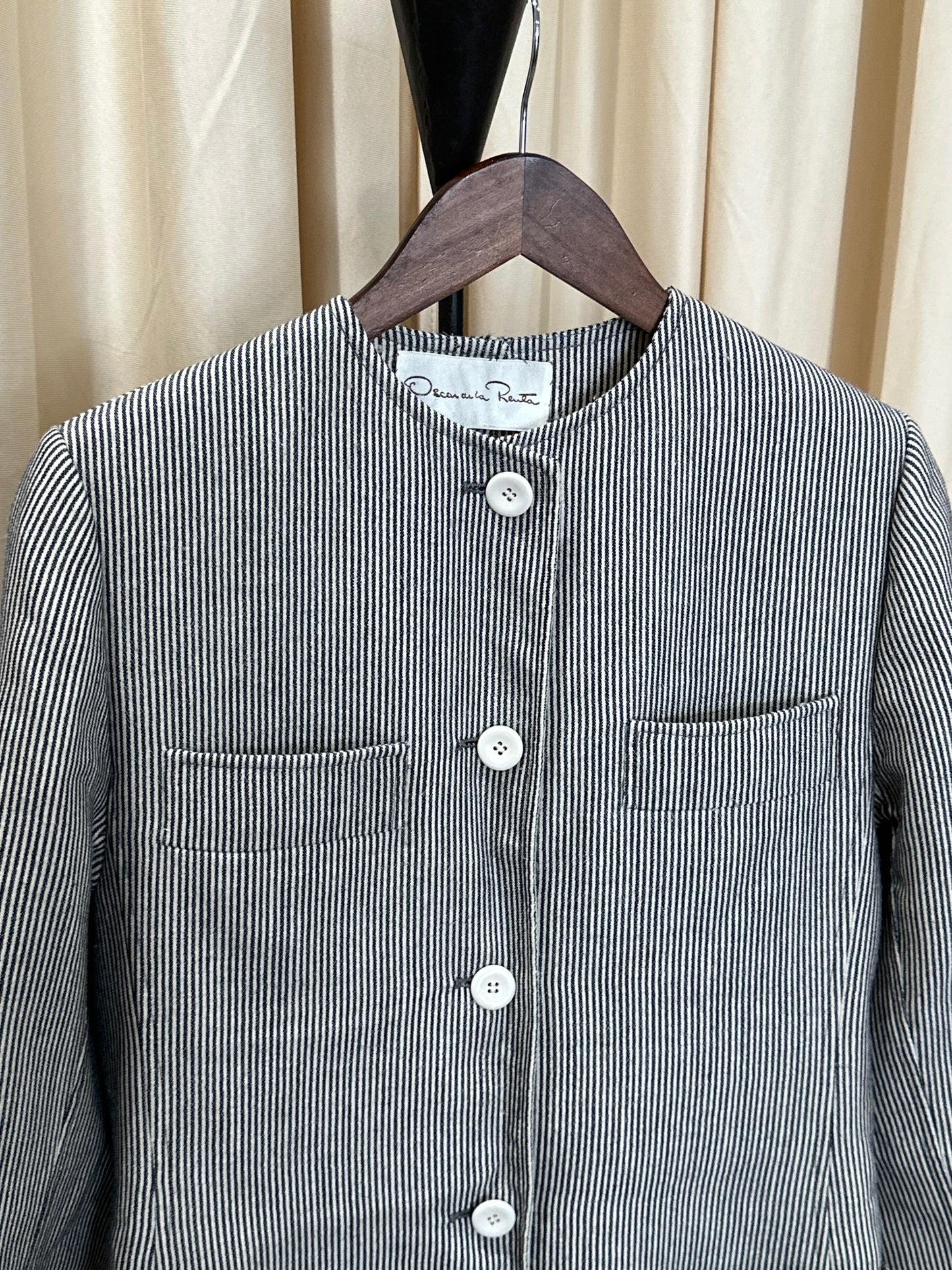 Vintage Oscar De La Renta Wool Blazer