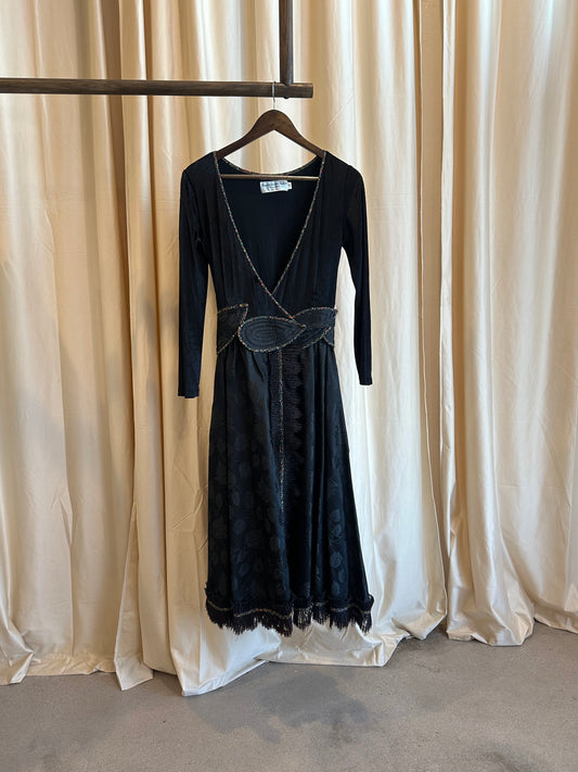 1980s Koos Van Den Akker Wrap Dress