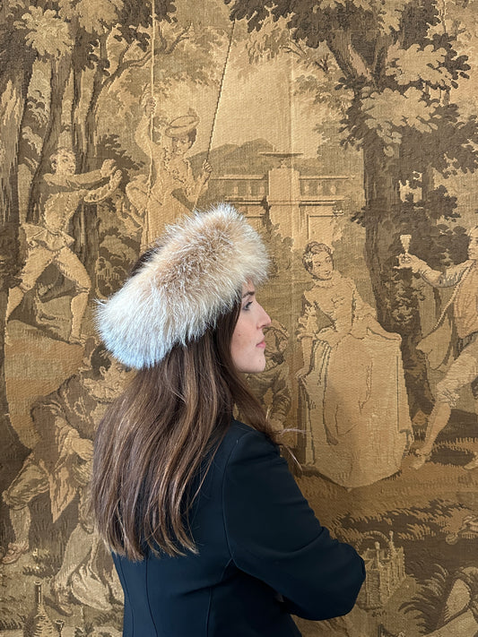Vintage Fox Fur Hat