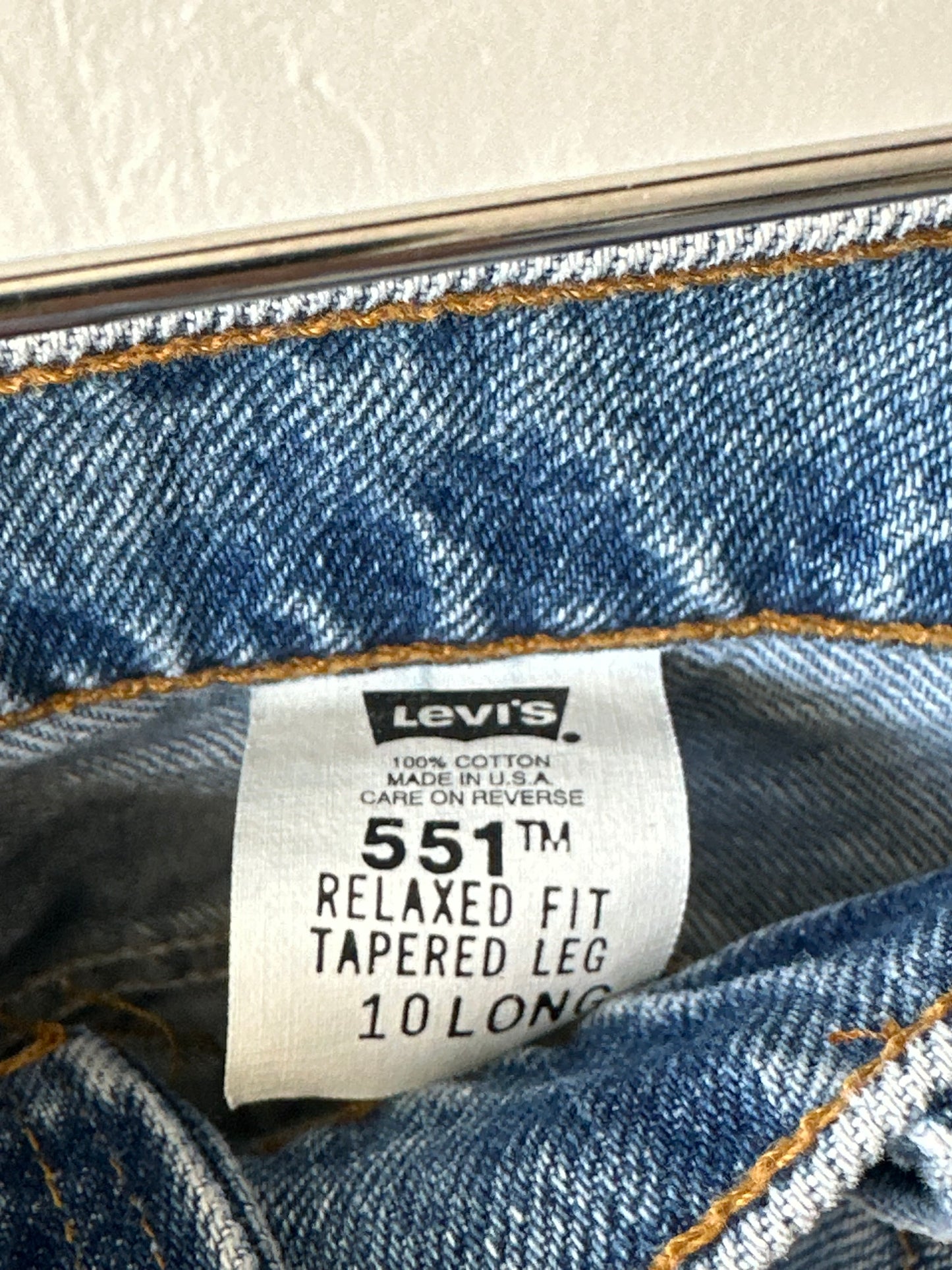 1990s Levi’s 551 •made in usa•
