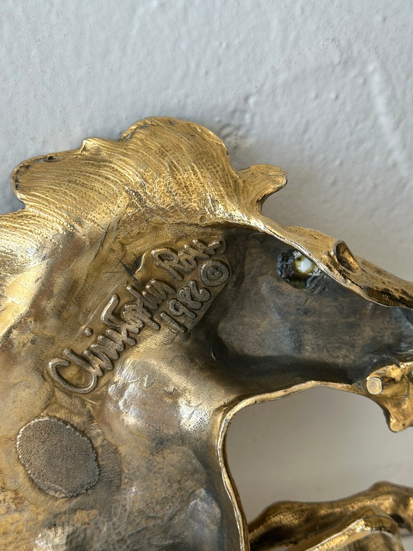 1986 Christopher Ross Pegasus Belt Buckle