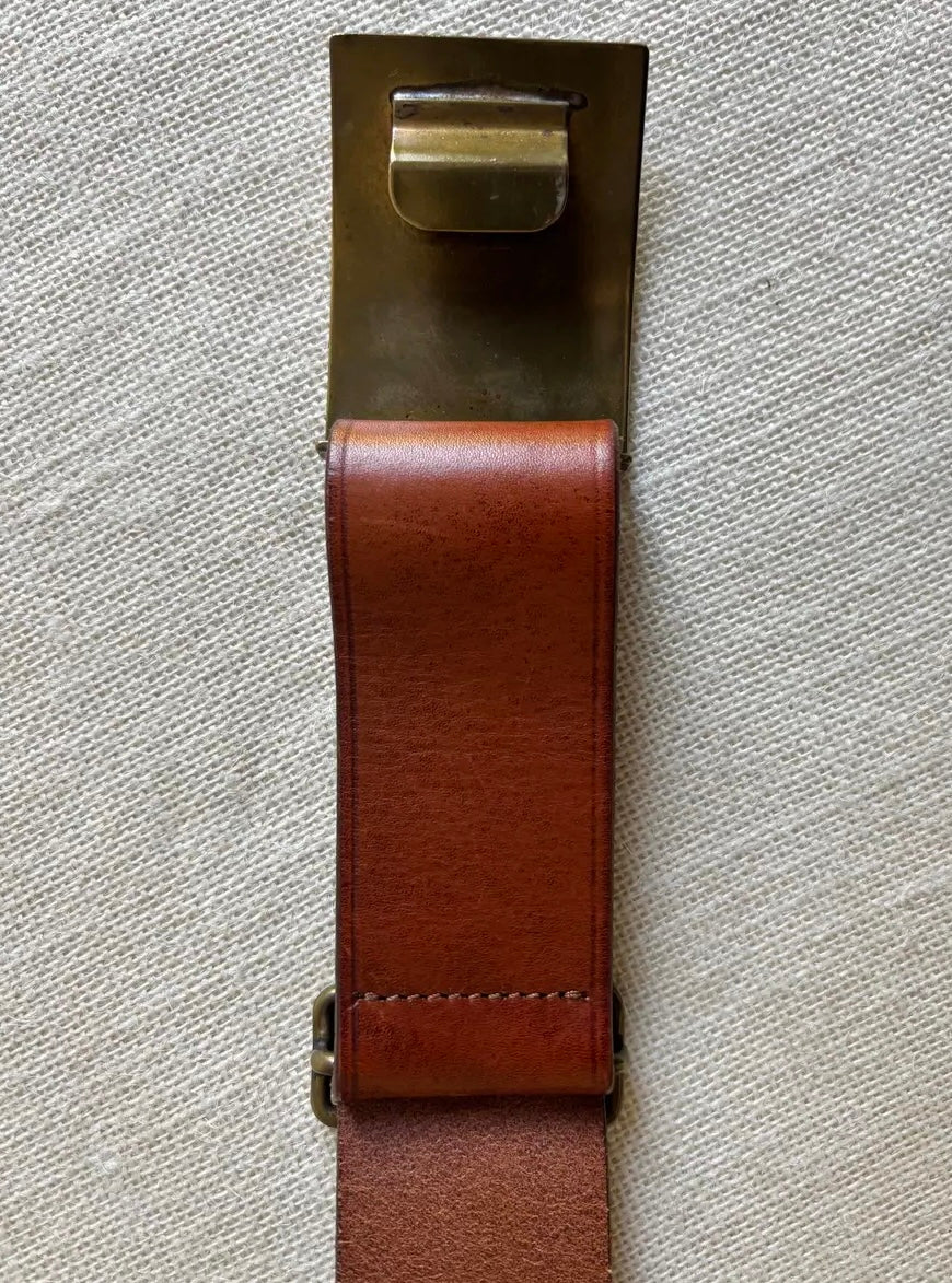 Ralph Lauren Leather Belt •Made in Italy•