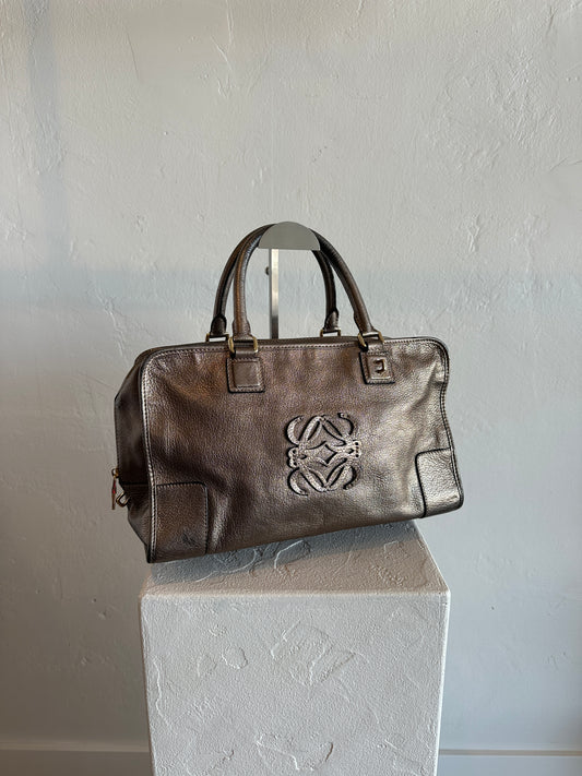 Loewe Metallic Amazona 28 Handbag