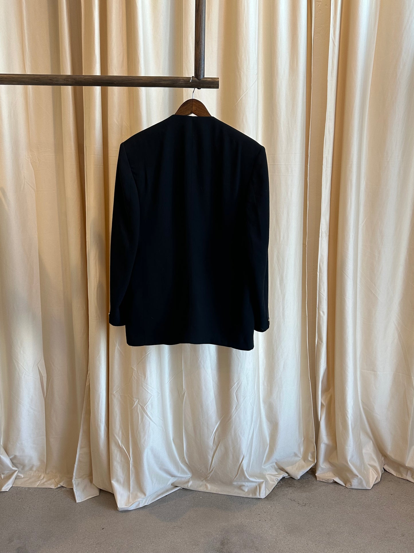 1990s Embroidered Trim Blazer
