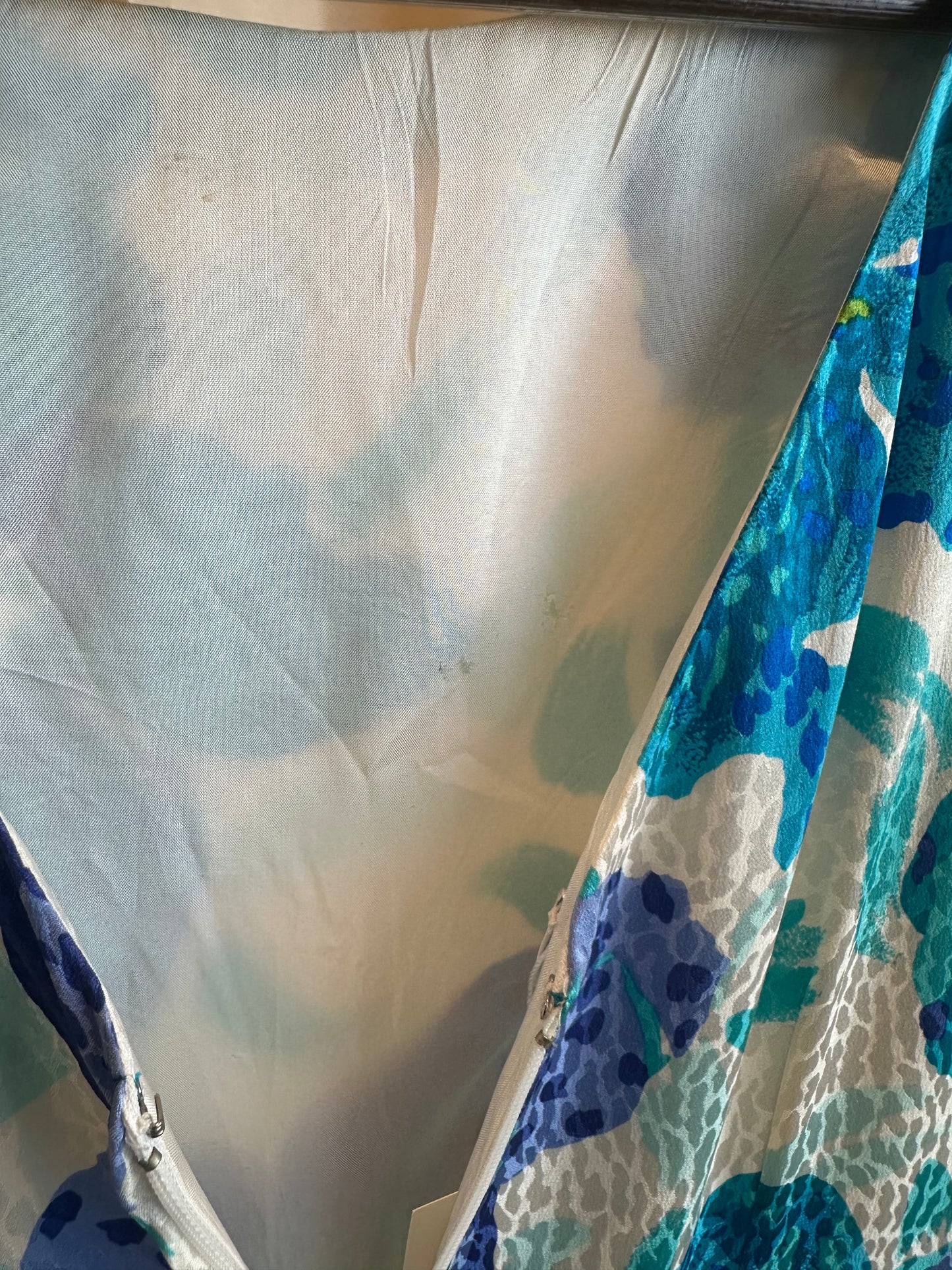 1980s St. Gillian silk dress