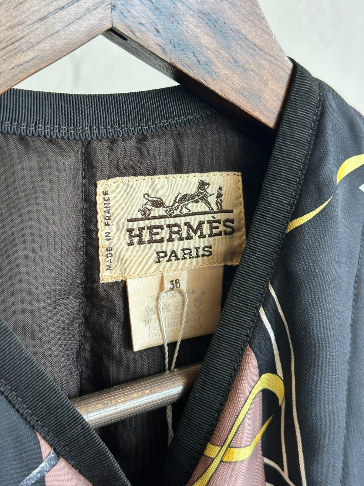 Hermès Silk Printed Vest