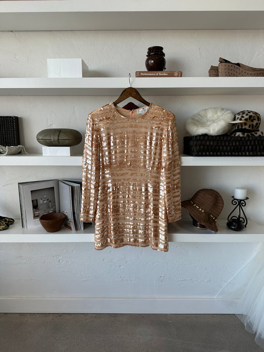 1990s Silk Saks Fifth Ave Mini
