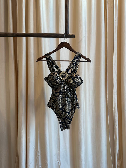 1980s one piece swim xs
