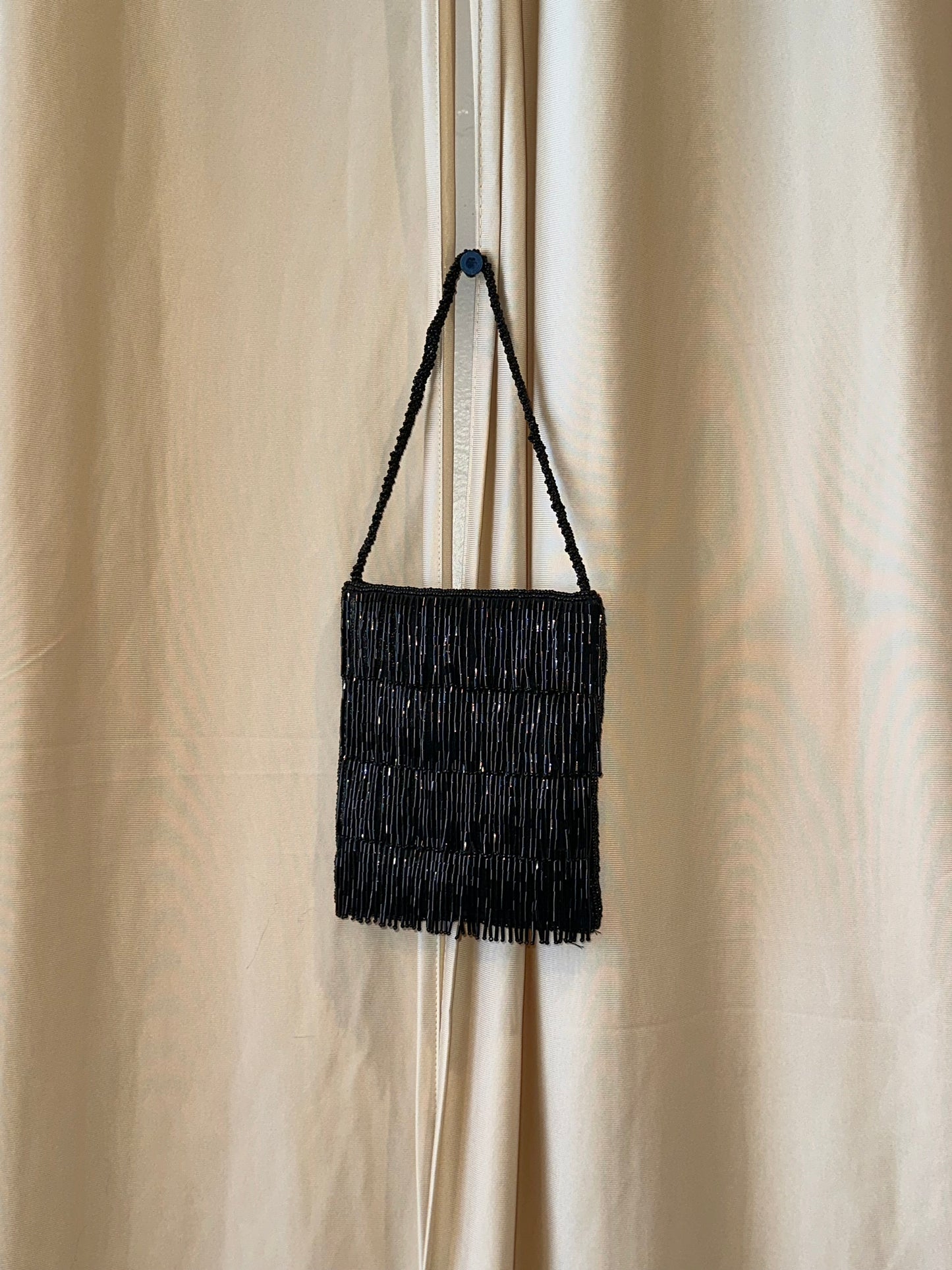 1990s Beaded Fringe Bag