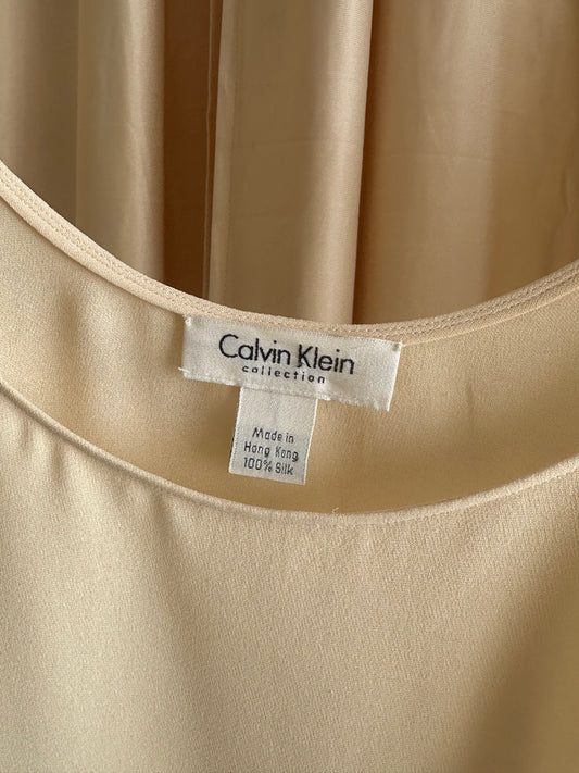 1990s Calvin Klein Silk Set