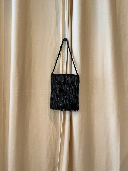 1990s Beaded Fringe Bag