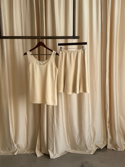 1990s Calvin Klein Silk Set