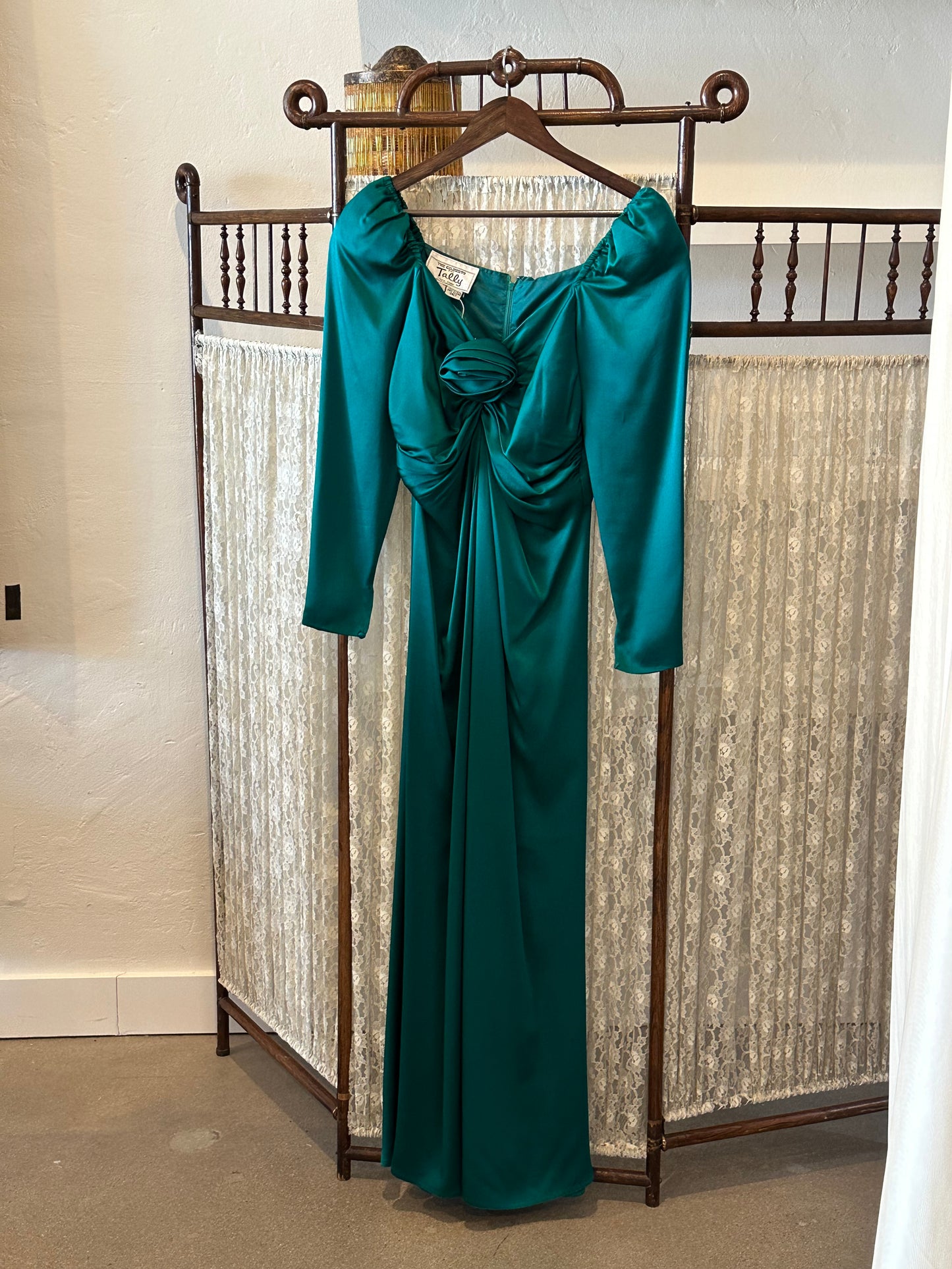 1980s Rosette Gown