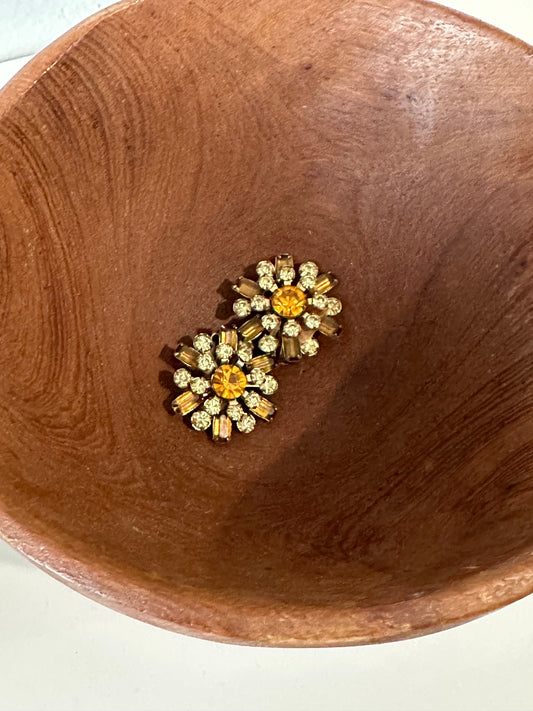 1960s Clip On Earrings