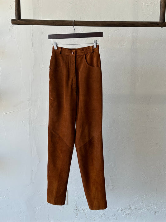 1980s Danier Suede Pants