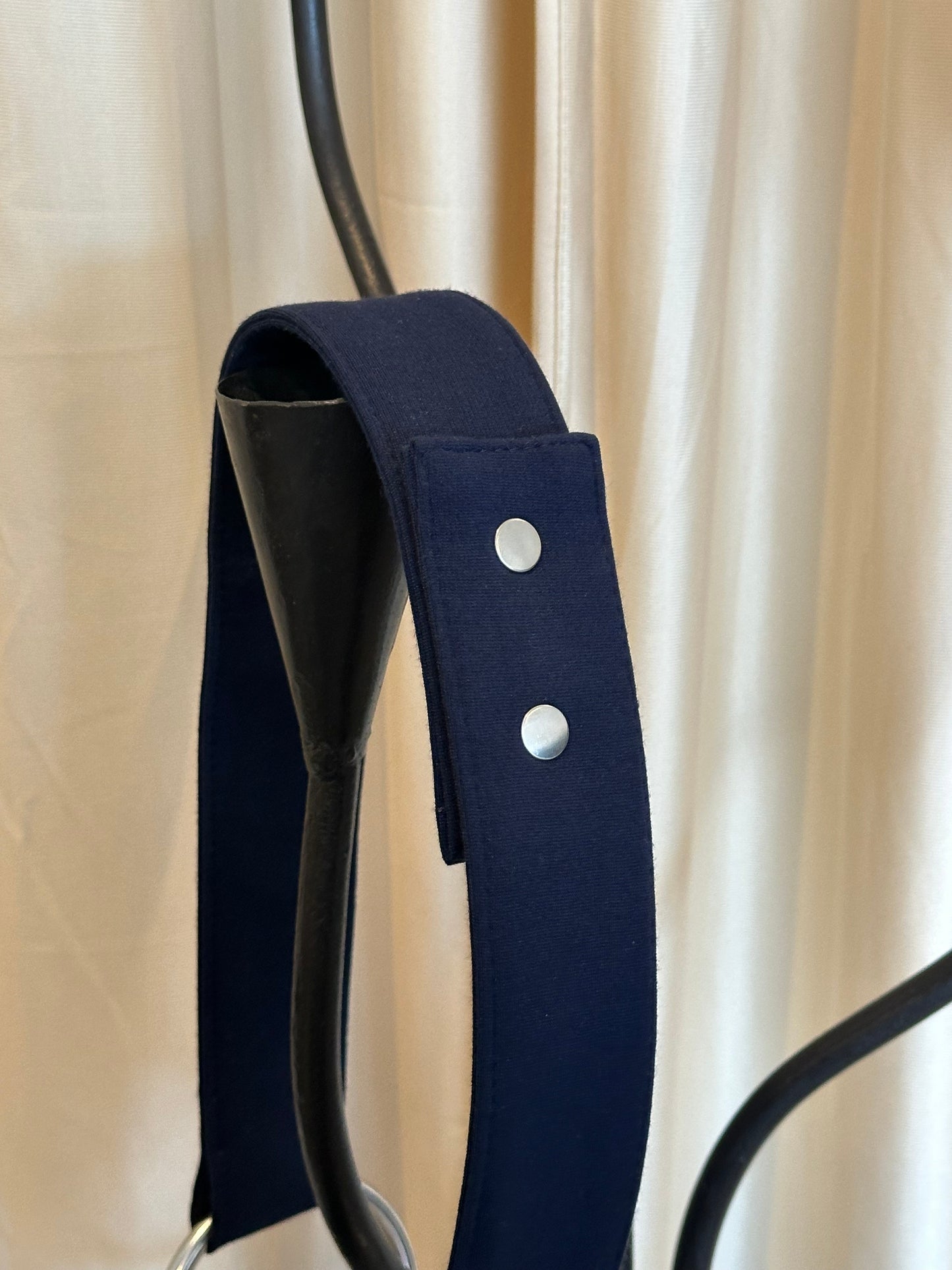 Navy O Ring Belt