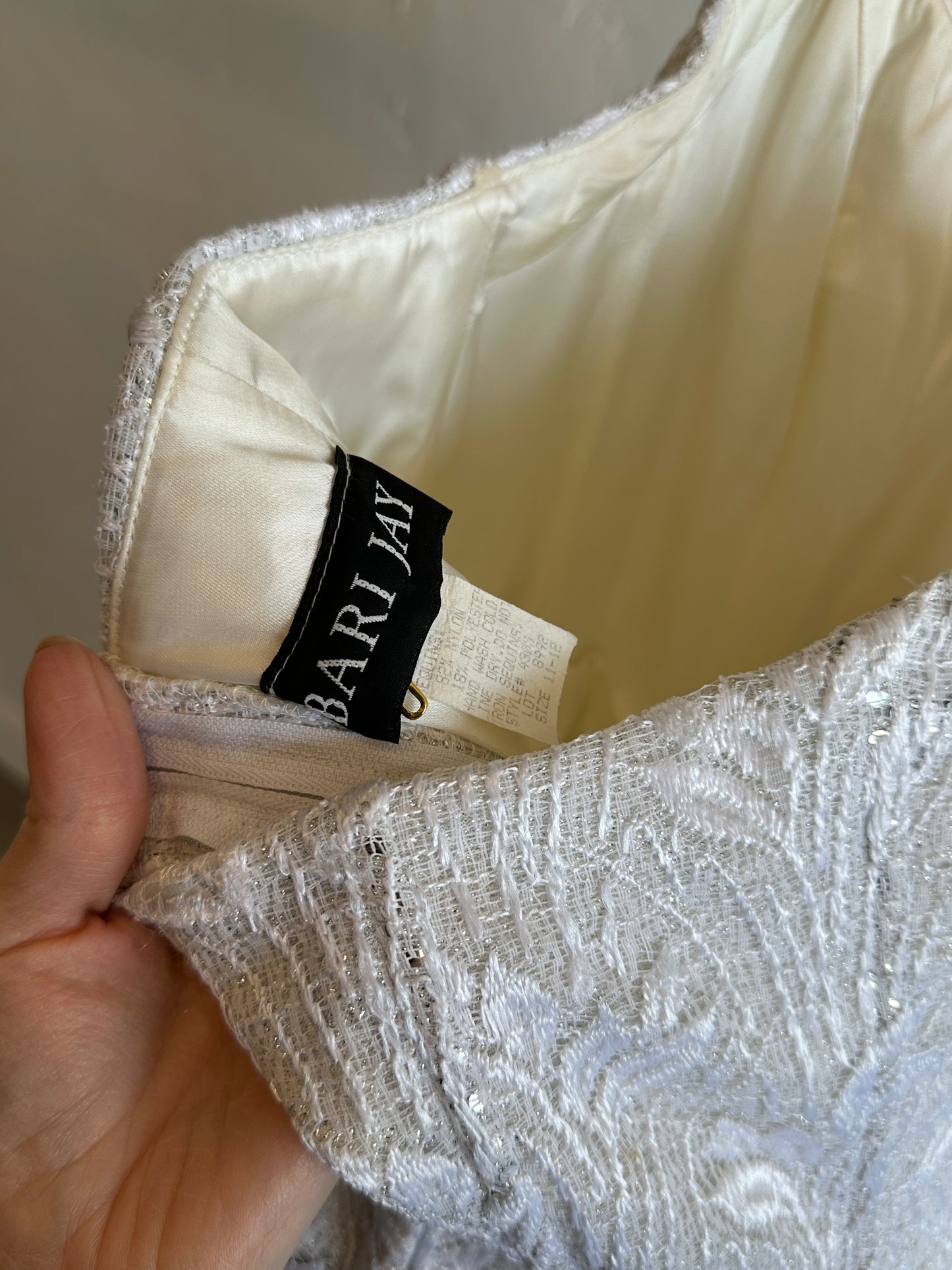 Vintage Bari Jay Tulle Bridal Gown
