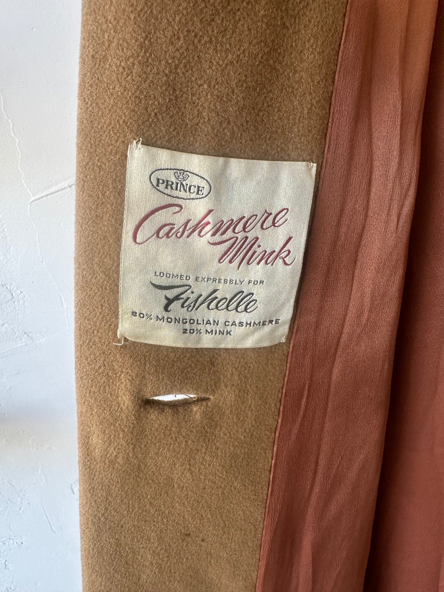 1960s Cashmere Mink Coat