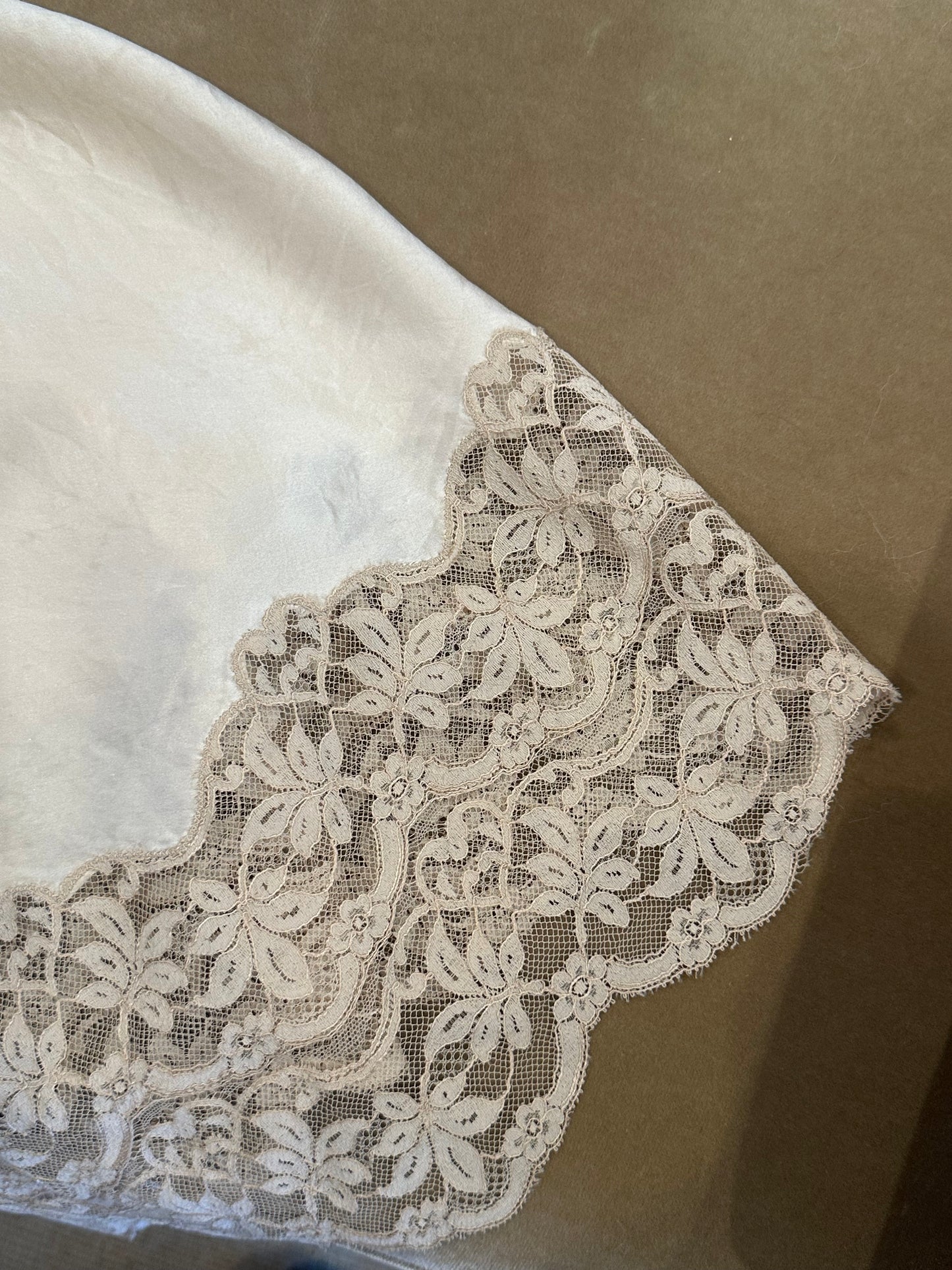 1940s silk nightgown