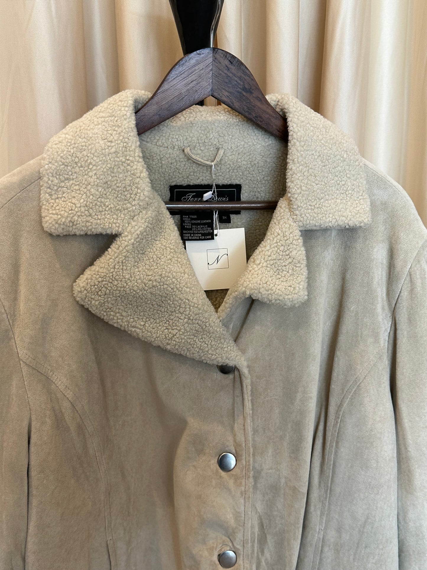 NWT Terry Lewis Jacket 3xl