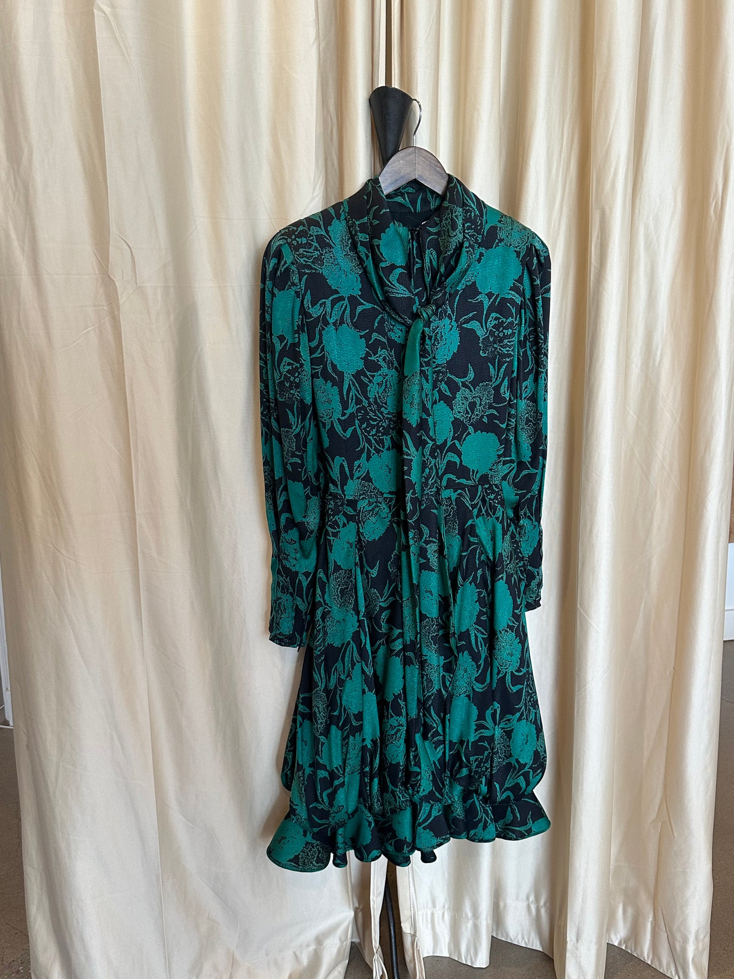 1980s Silk Ungaro Dress Made in Italy