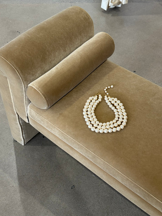 1980s Multi Strand Pearl Necklace