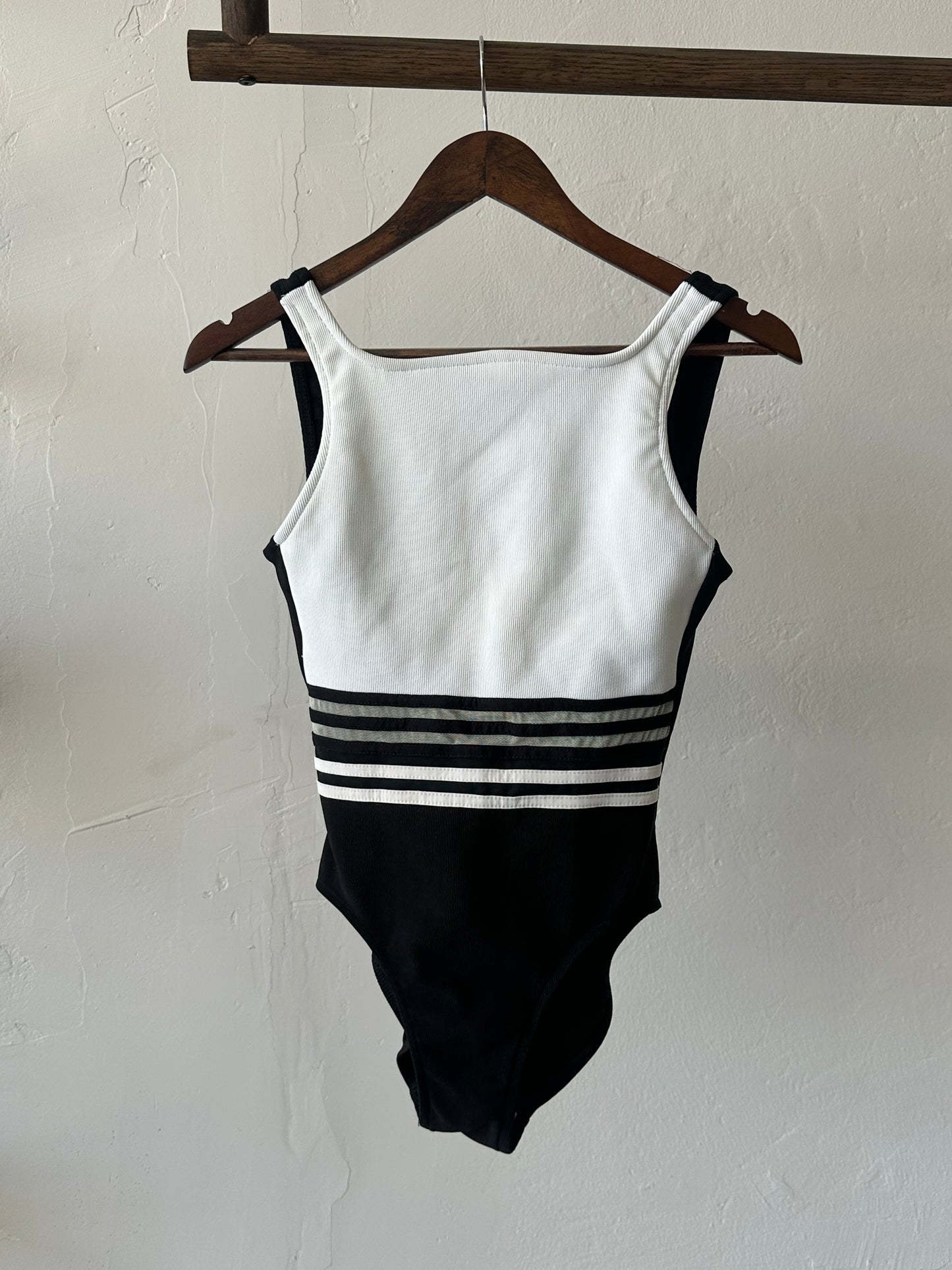 90s Color Blocked One Piece