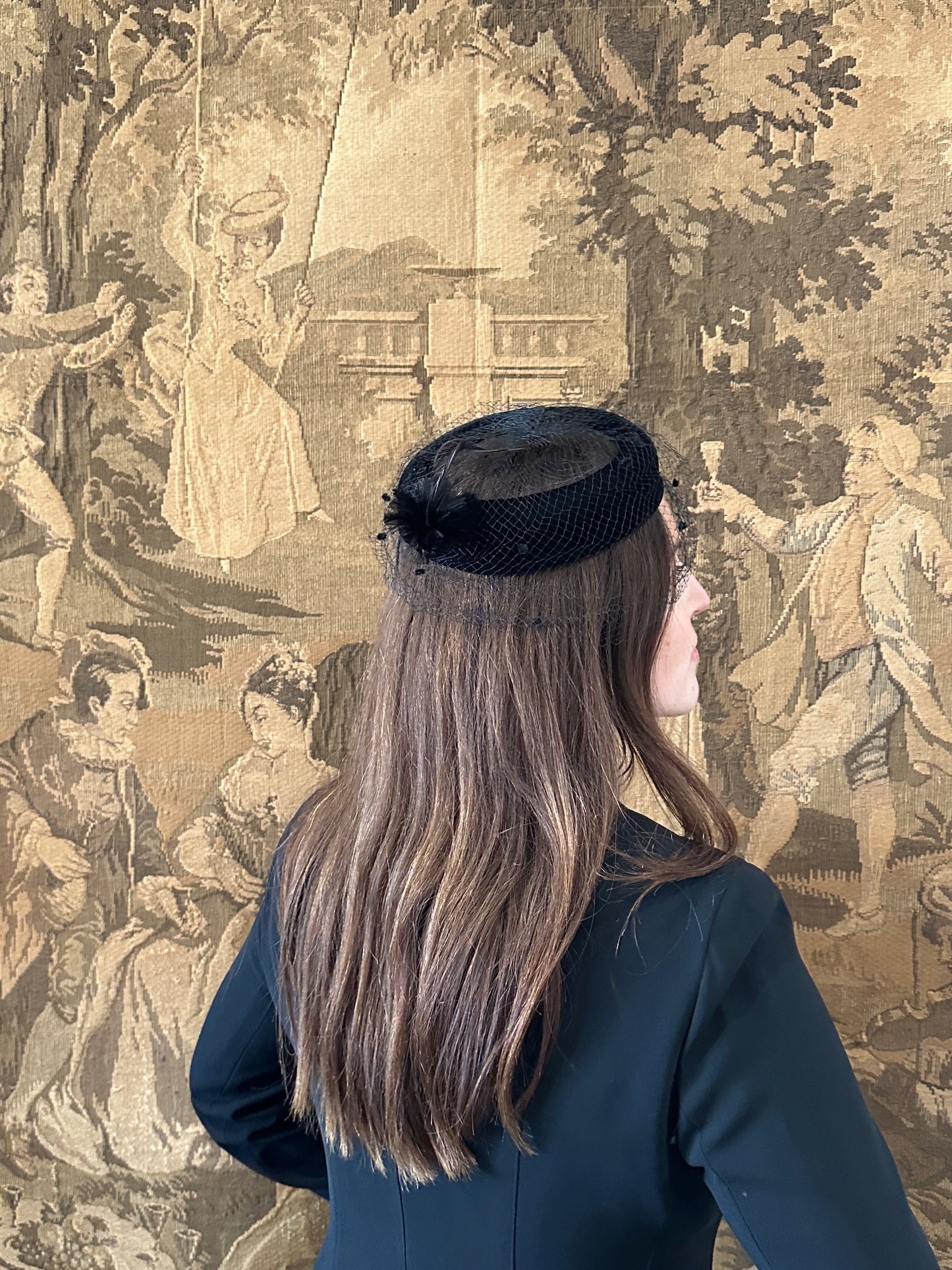 1940s Veiled Fascinator
