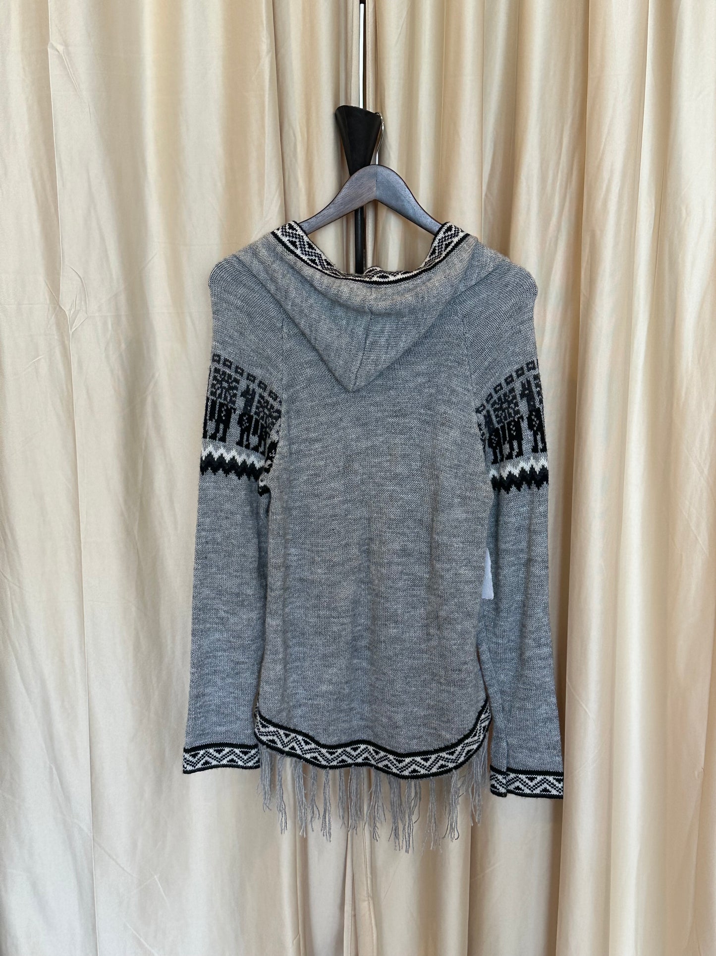 70s Alpaca Hooded Sweater