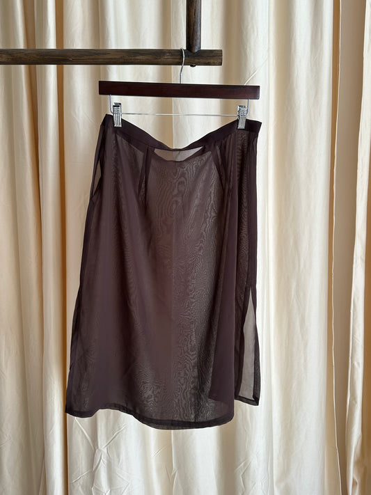 1990s Sheer Skirt