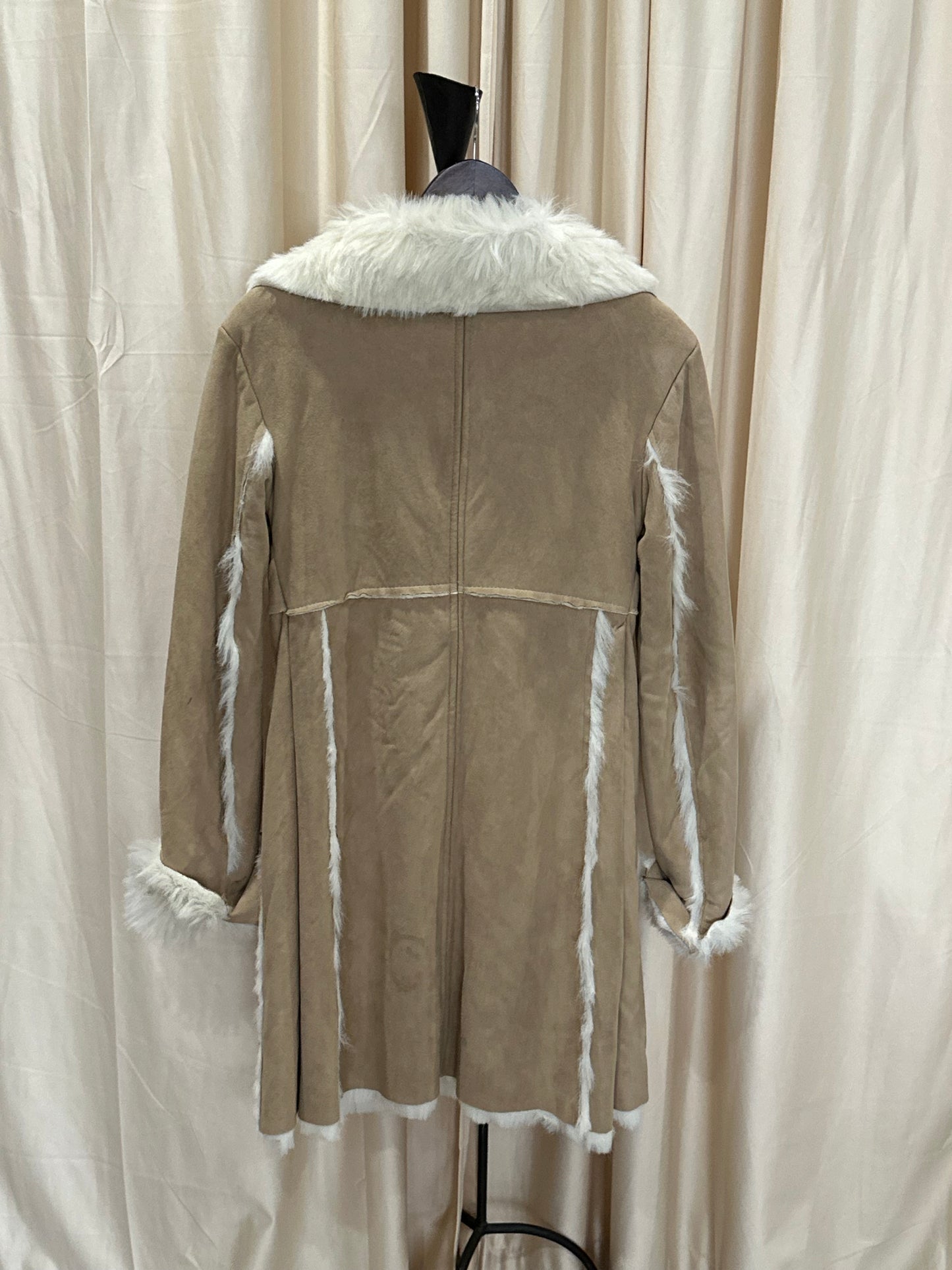 90s Italian Faux Fur Coat