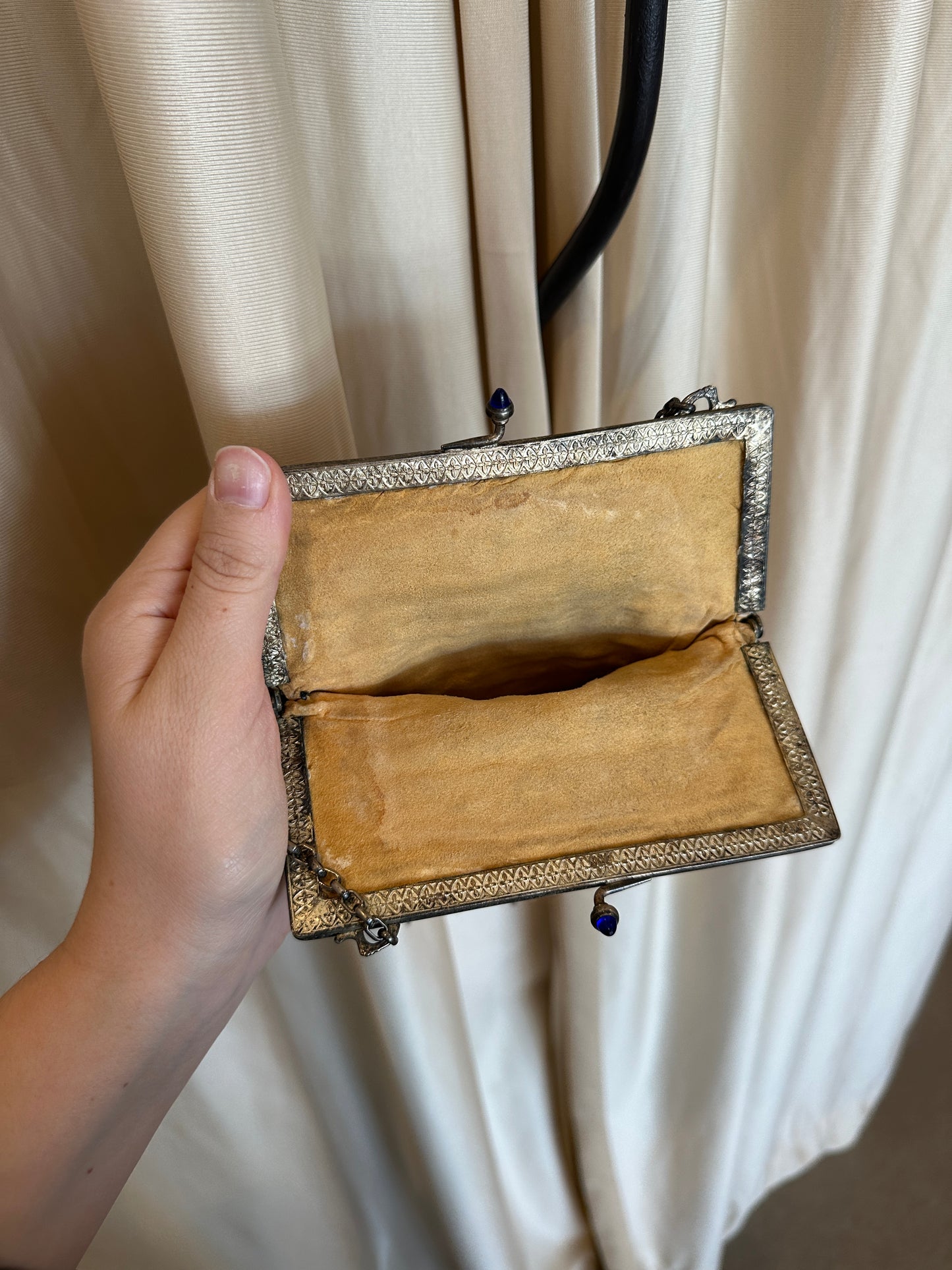 1920’s Fawn Tapestry Evening Bag
