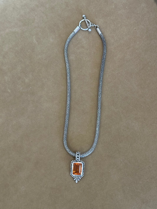 1990s Citrine Pendant