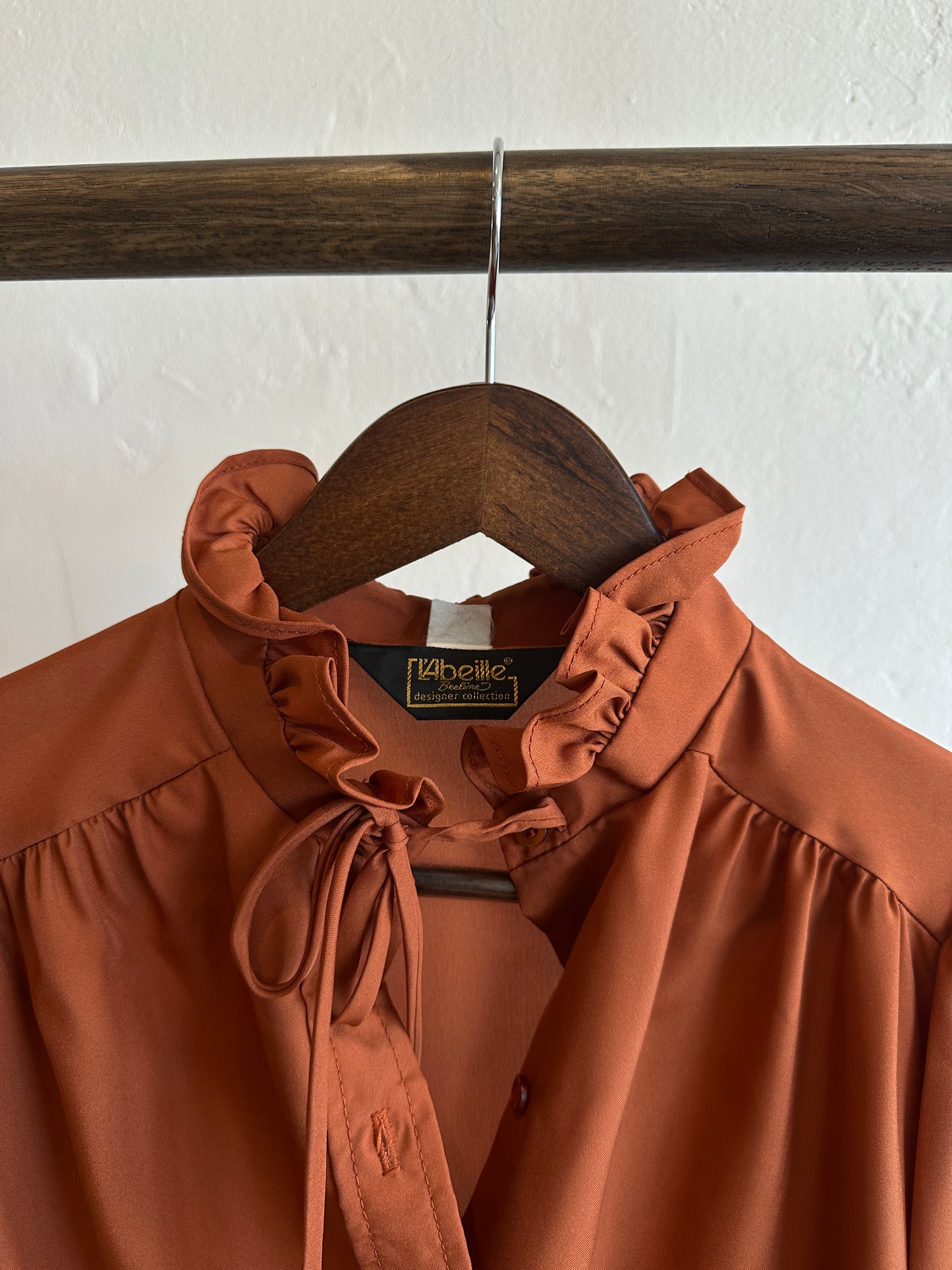 Vintage LaBelle Ruffle Blouse